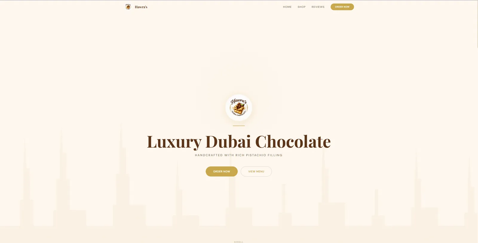 Hawras Dubai website