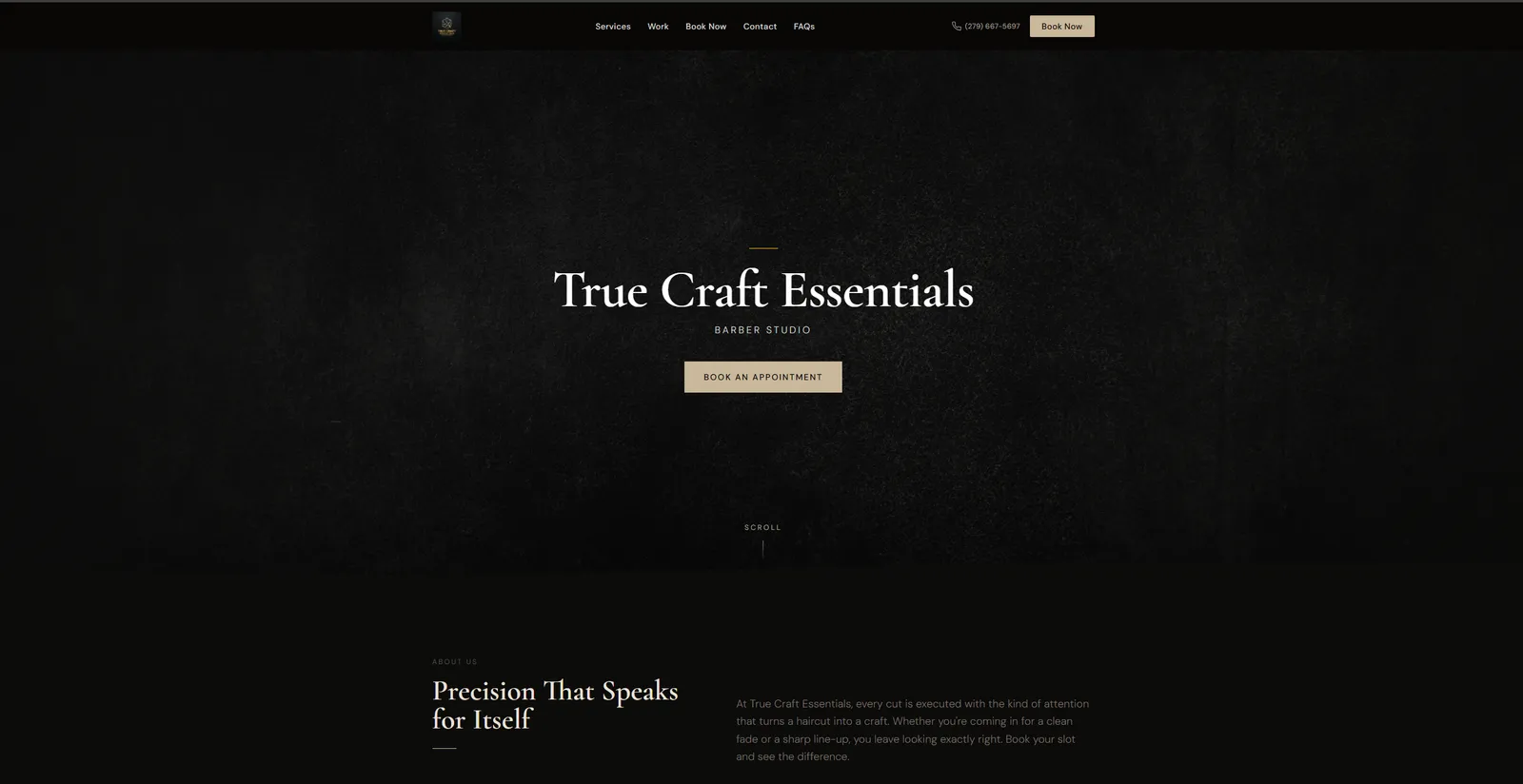 True Craft Essentials website